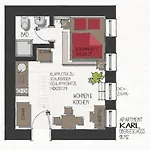 Apartment Backstein Obo19 *