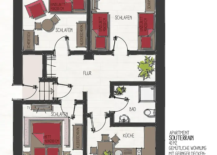 Backstein Obo19 شقة *