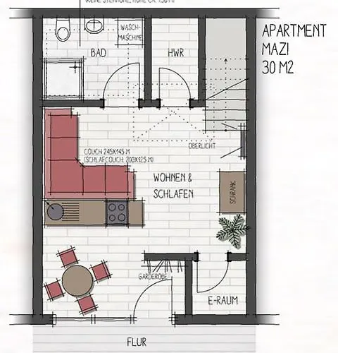 شقة Backstein Obo19 *